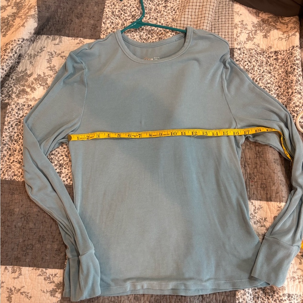 ZYIA Blue Long Sleeve Tee